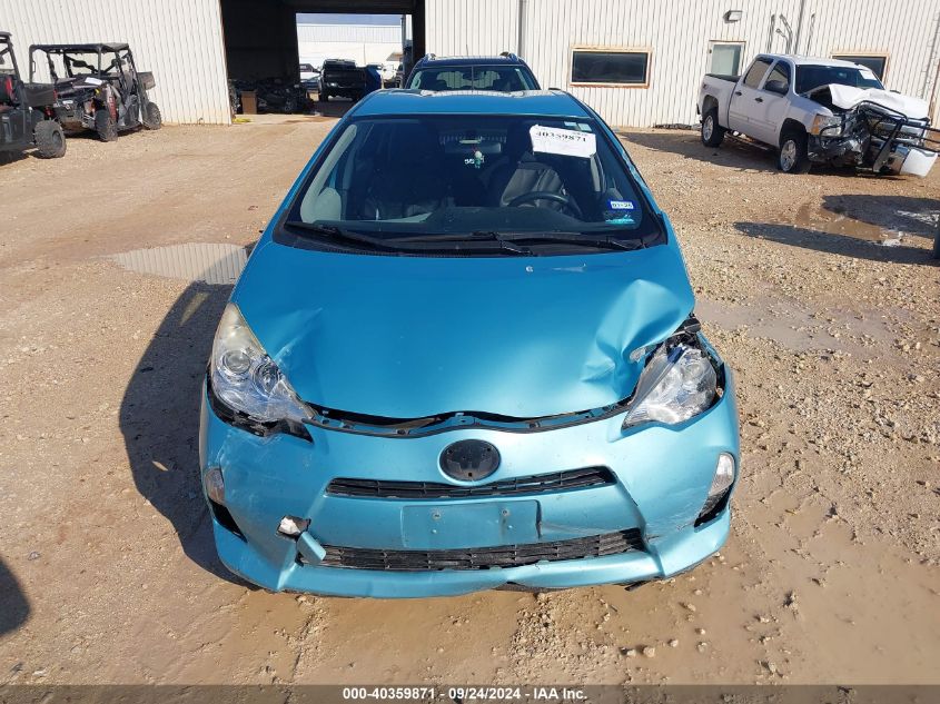 JTDKDTB37C1030312 2012 Toyota Prius C Two