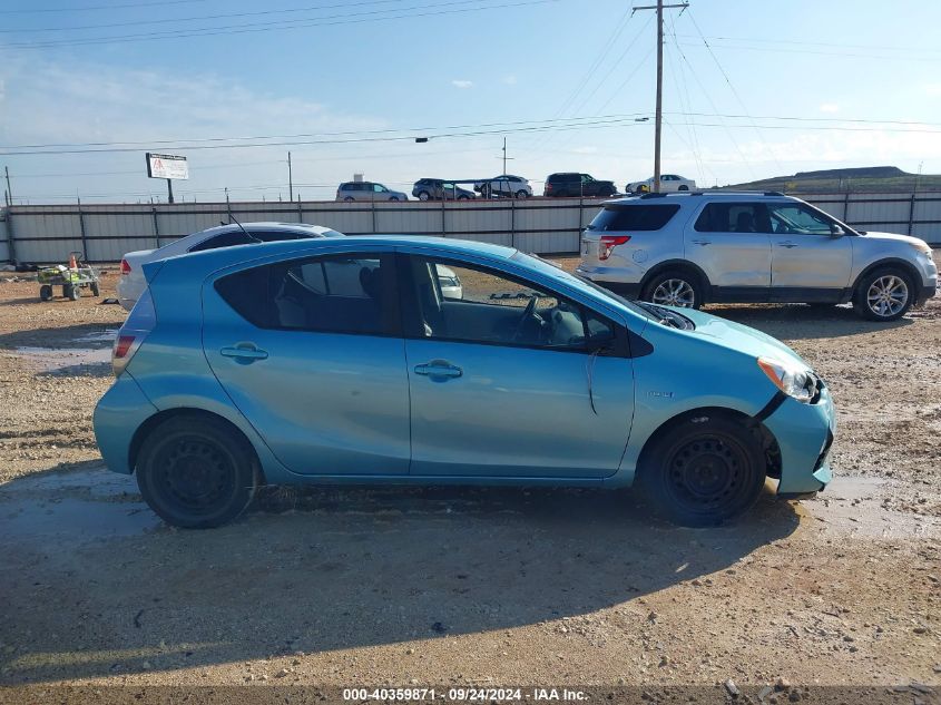 JTDKDTB37C1030312 2012 Toyota Prius C Two