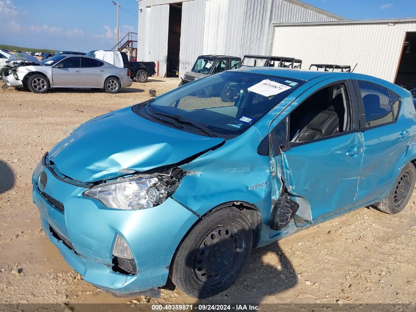 JTDKDTB37C1030312 2012 Toyota Prius C Two