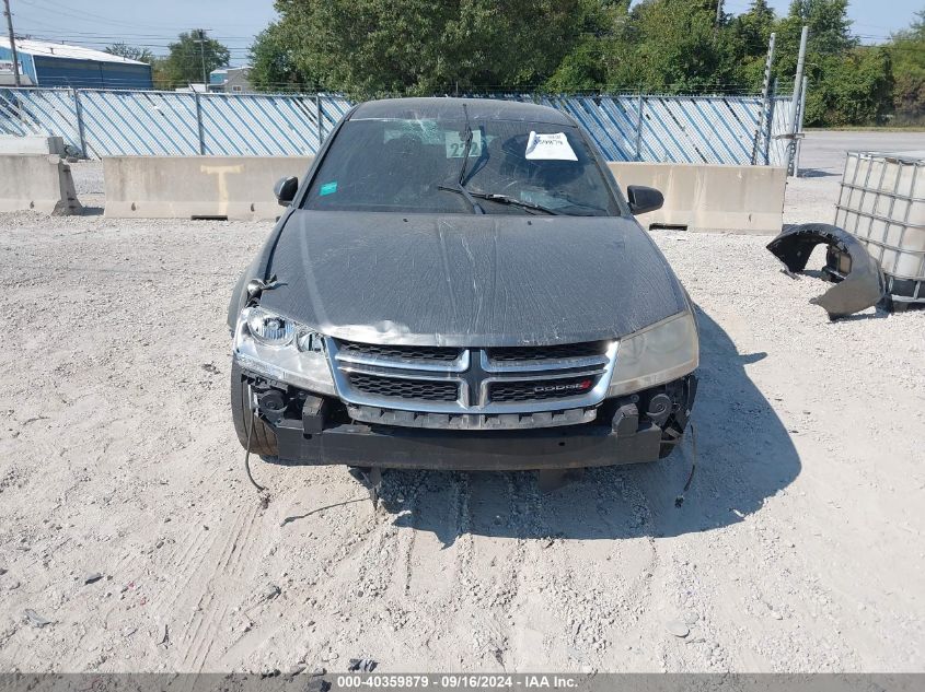 2013 Dodge Avenger Sxt VIN: 1C3CDZCB1DN661293 Lot: 40359879