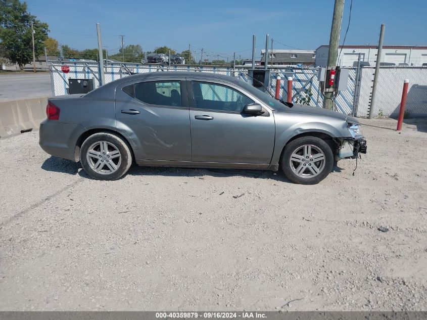 2013 Dodge Avenger Sxt VIN: 1C3CDZCB1DN661293 Lot: 40359879