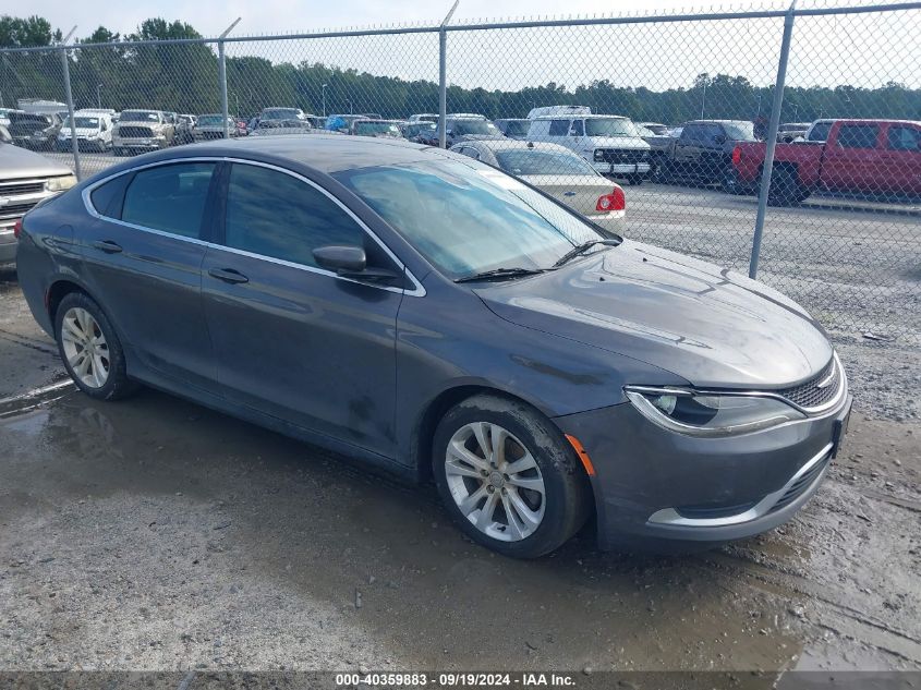 2016 Chrysler 200, Limited