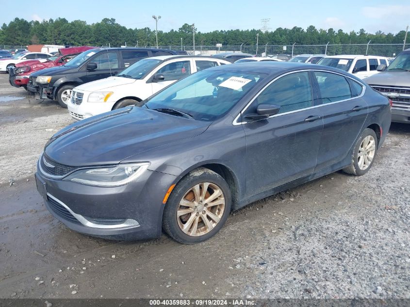 VIN 1C3CCCAB0GN158930 2016 Chrysler 200, Limited no.2