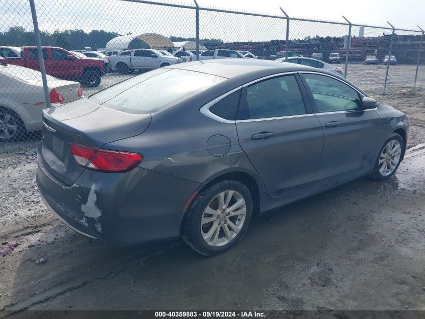 VIN 1C3CCCAB0GN158930 2016 Chrysler 200, Limited no.4