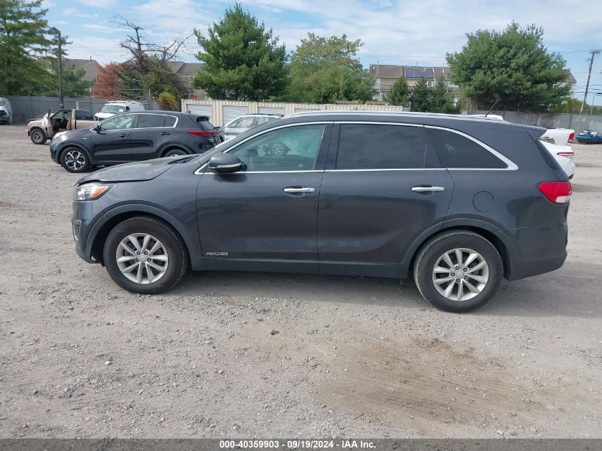 2017 Kia Sorento 3.3L Lx VIN: 5XYPGDA5XHG324297 Lot: 40359903