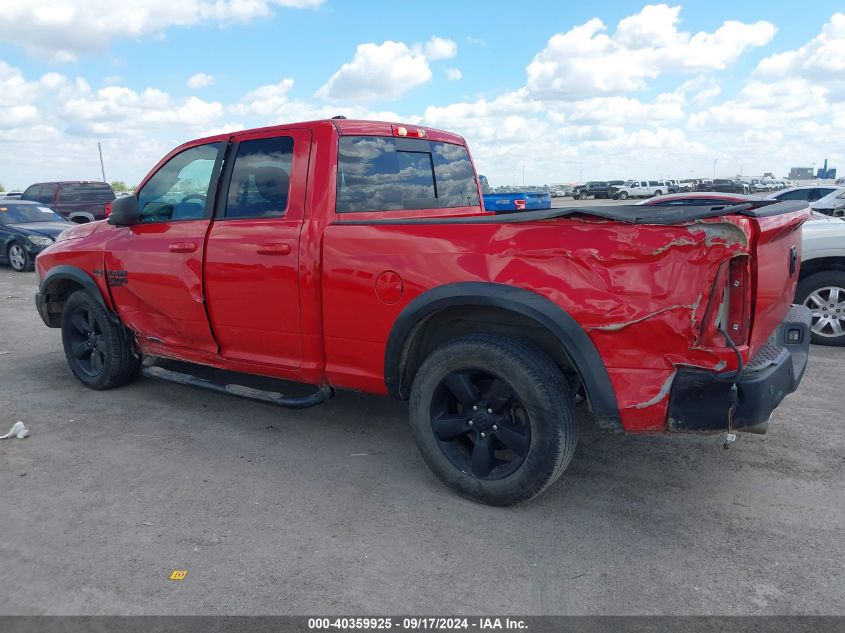 1C6RR6GT8KS647986 2019 Ram 1500 Classic Warlock Quad Cab 4X2 6'4 Box