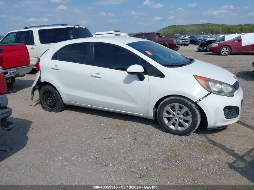 2013 Kia Rio Lx VIN: KNADM5A34D6164220 Lot: 40359945