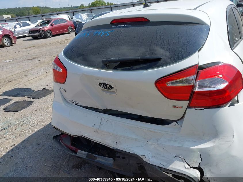 2013 Kia Rio Lx VIN: KNADM5A34D6164220 Lot: 40359945