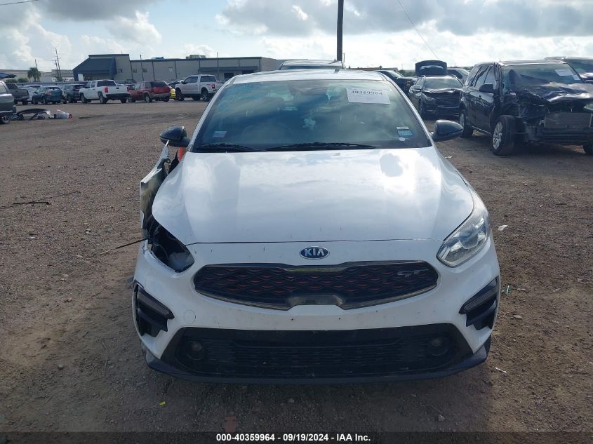 2021 Kia Forte Gt Manual VIN: 3KPF44AC9ME409478 Lot: 40359964