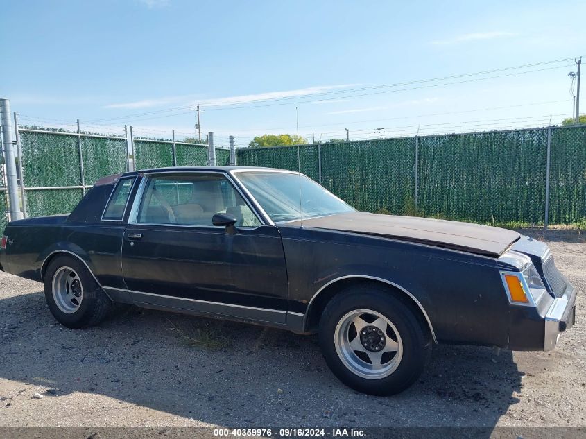 1983 Buick Regal T-Type VIN: 1G4AK4788DH861561 Lot: 40359976