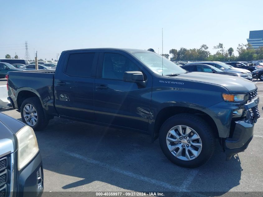 2021 Chevrolet Silverado 1500 2Wd Short Bed Custom VIN: 1GCPWBEK4MZ401202 Lot: 40359977