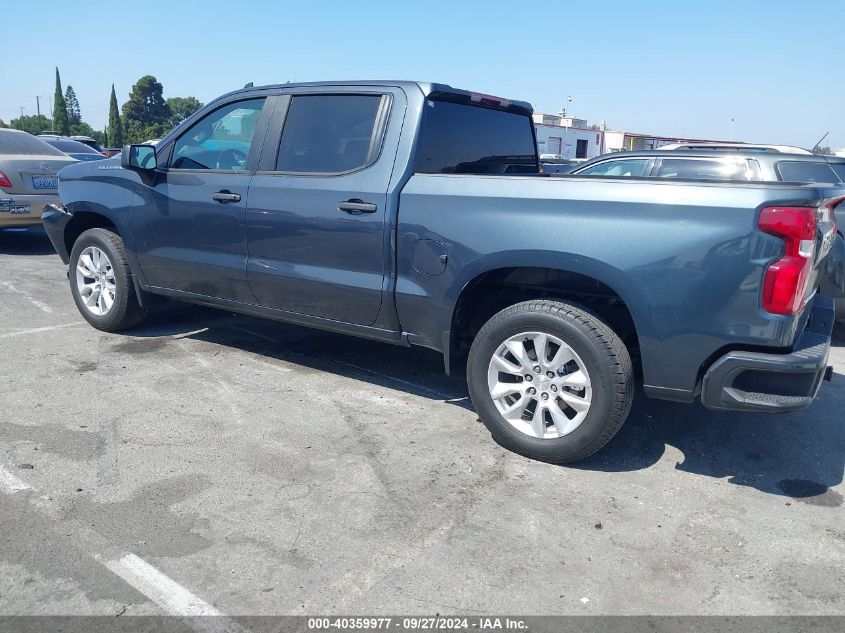 2021 Chevrolet Silverado 1500 2Wd Short Bed Custom VIN: 1GCPWBEK4MZ401202 Lot: 40359977