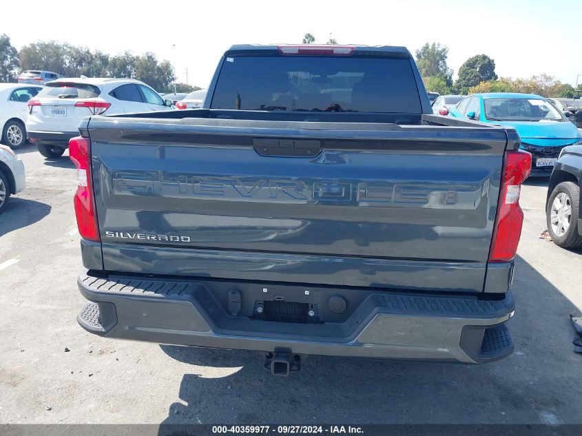 2021 Chevrolet Silverado 1500 2Wd Short Bed Custom VIN: 1GCPWBEK4MZ401202 Lot: 40359977