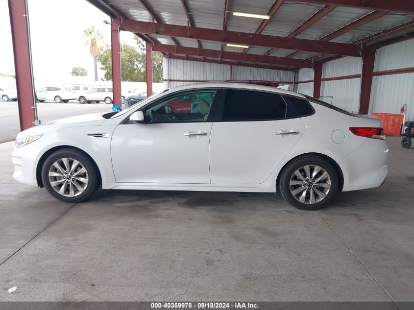 2016 Kia Optima Lx VIN: 5XXGT4L30GG082646 Lot: 40359978