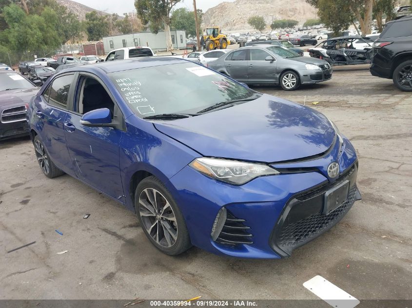 2019 TOYOTA COROLLA SE - 2T1BURHE0KC126434