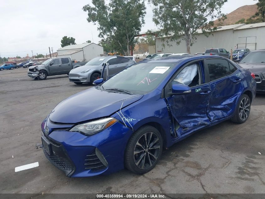 2019 TOYOTA COROLLA SE - 2T1BURHE0KC126434