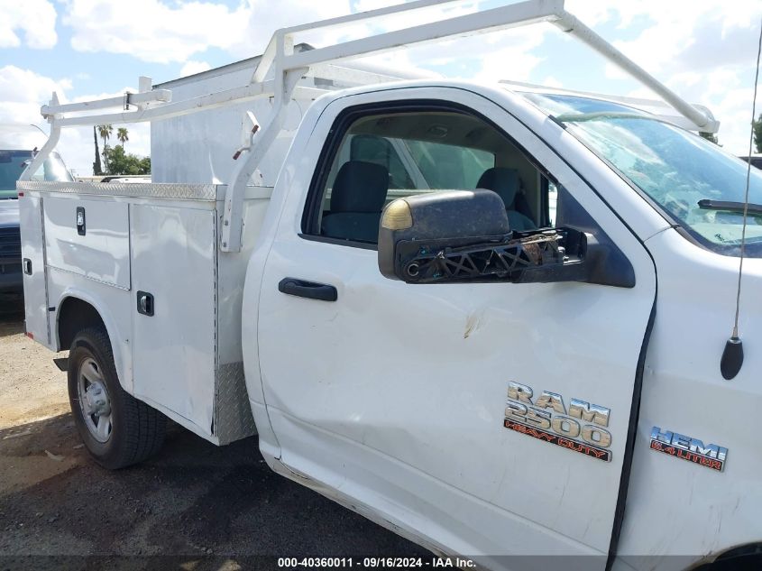 2017 Ram 2500 Tradesman Regular Cab 4X2 8' Box VIN: 3C7WR4AJ3HG724631 Lot: 40360011