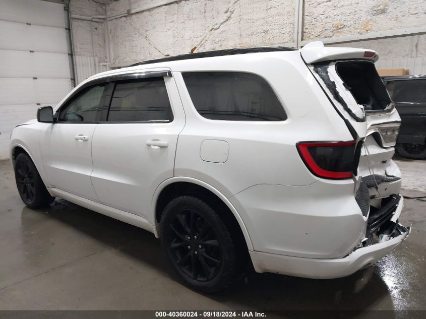 2018 Dodge Durango R/T Awd VIN: 1C4SDJCT8JC202030 Lot: 40360024