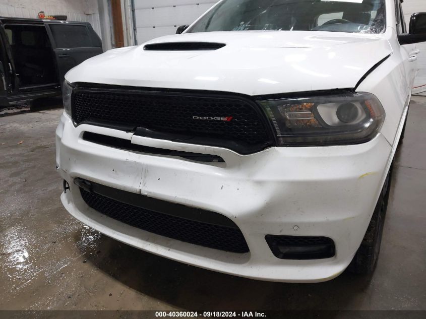 2018 Dodge Durango R/T Awd VIN: 1C4SDJCT8JC202030 Lot: 40360024