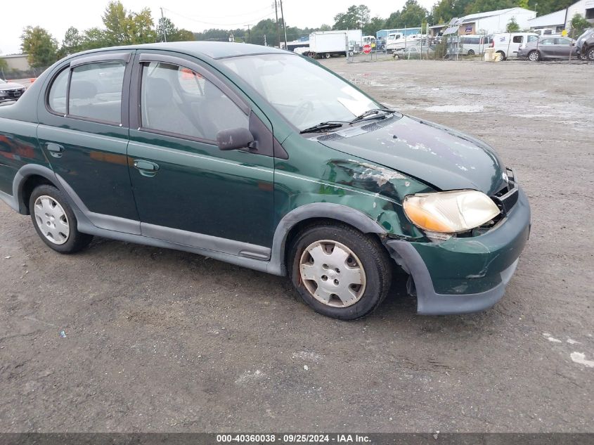 2000 Toyota Echo VIN: JTDBT1238Y0046166 Lot: 40360038