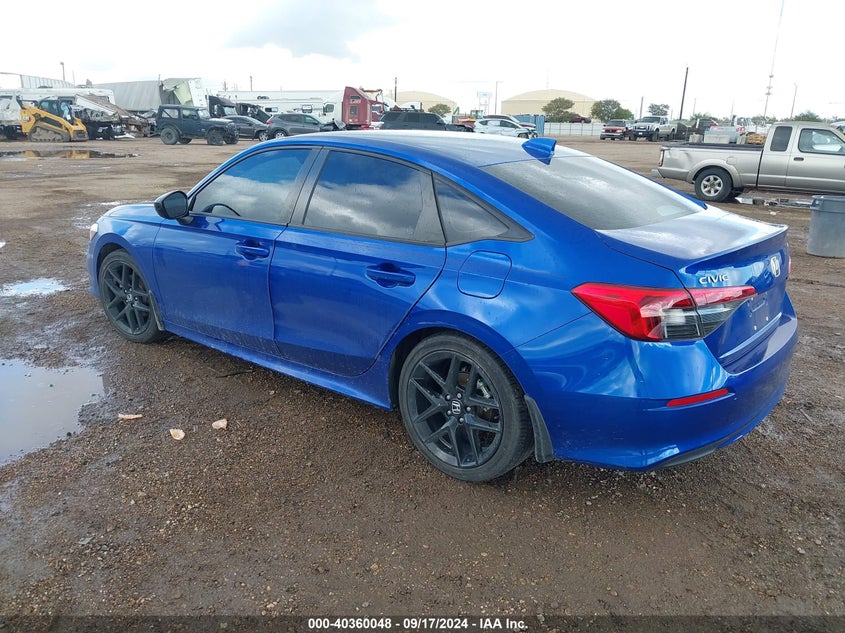 VIN 2HGFE2F50PH546623 2023 HONDA CIVIC SPORT