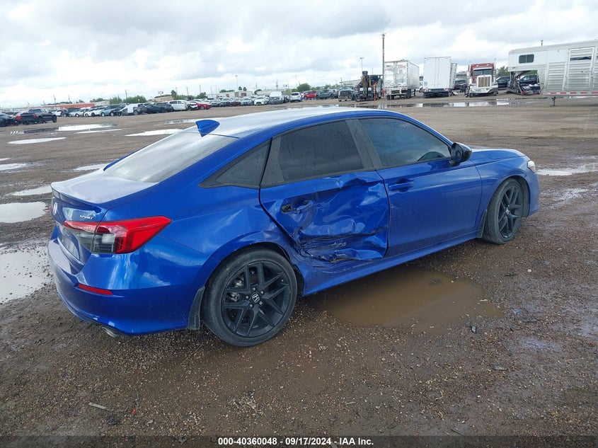 VIN 2HGFE2F50PH546623 2023 HONDA CIVIC SPORT