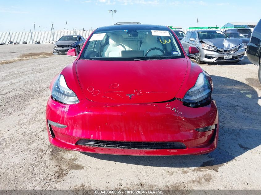 2018 Tesla Model 3 Long Range/Performance VIN: 5YJ3E1EB7JF075215 Lot: 40360065