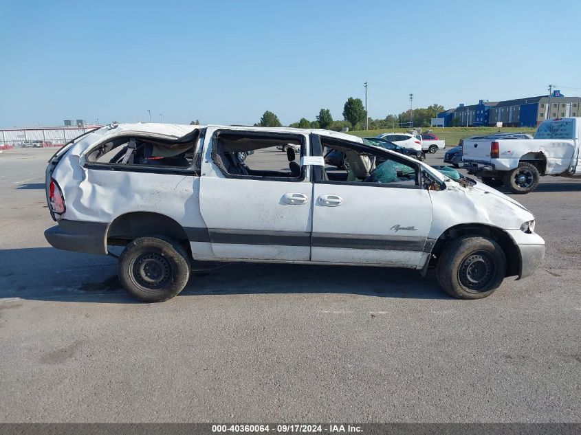 1999 Plymouth Grand Voyager Se VIN: 1P4GP44G4XB826269 Lot: 40360064