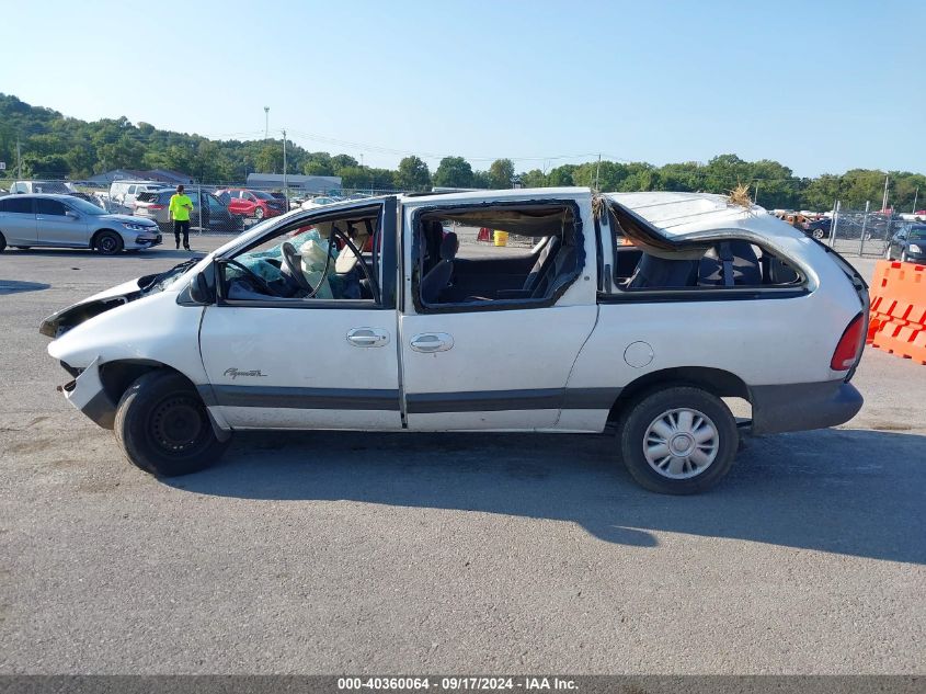 1999 Plymouth Grand Voyager Se VIN: 1P4GP44G4XB826269 Lot: 40360064