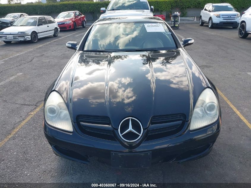 WDBWK54F57F148358 2007 Mercedes-Benz Slk 280