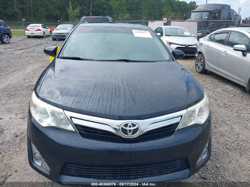 2013 Toyota Camry Xle VIN: 4T4BF1FK0DR324250 Lot: 40360076