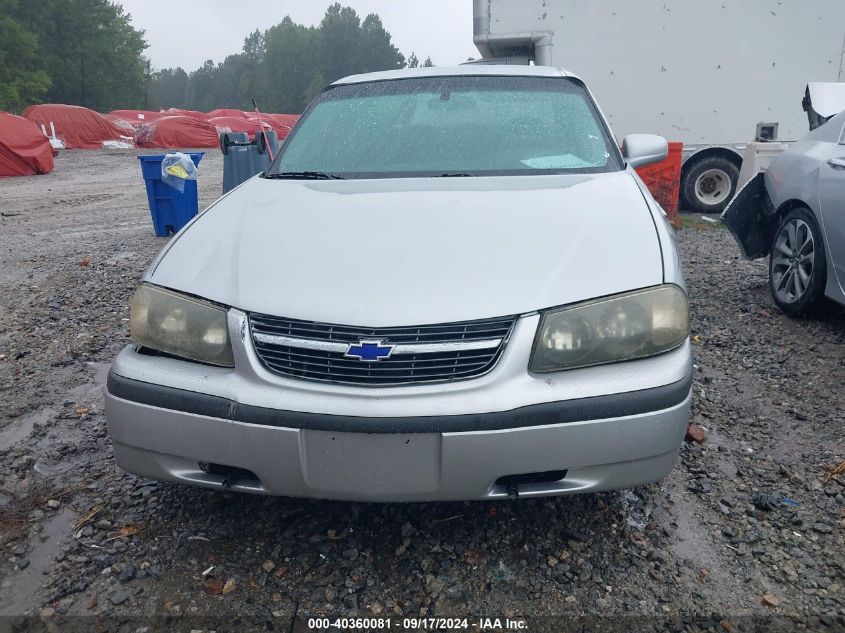 2001 Chevrolet Impala VIN: 2G1WF55E319188264 Lot: 40360081