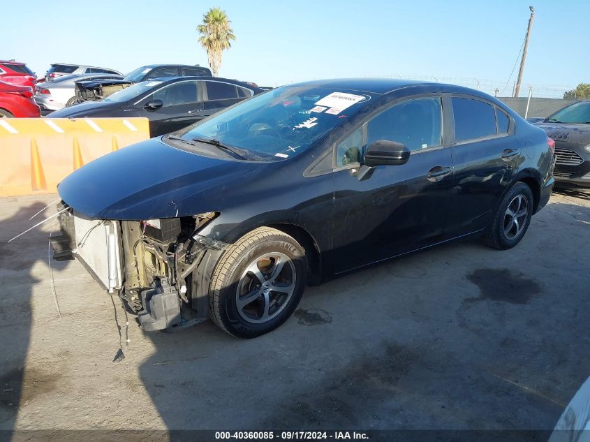 2HGFB2F72FH561939 2015 HONDA CIVIC - Image 2