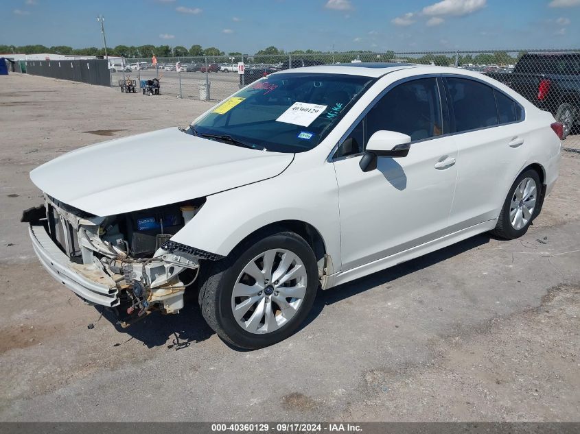 2017 Subaru Legacy 2.5I Premium VIN: 4S3BNAH64H3022845 Lot: 40360129