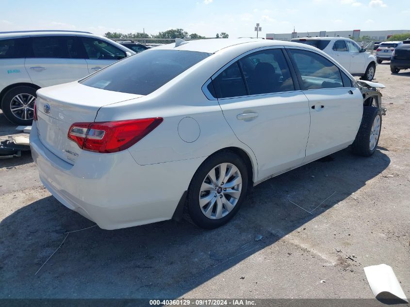 2017 Subaru Legacy 2.5I Premium VIN: 4S3BNAH64H3022845 Lot: 40360129