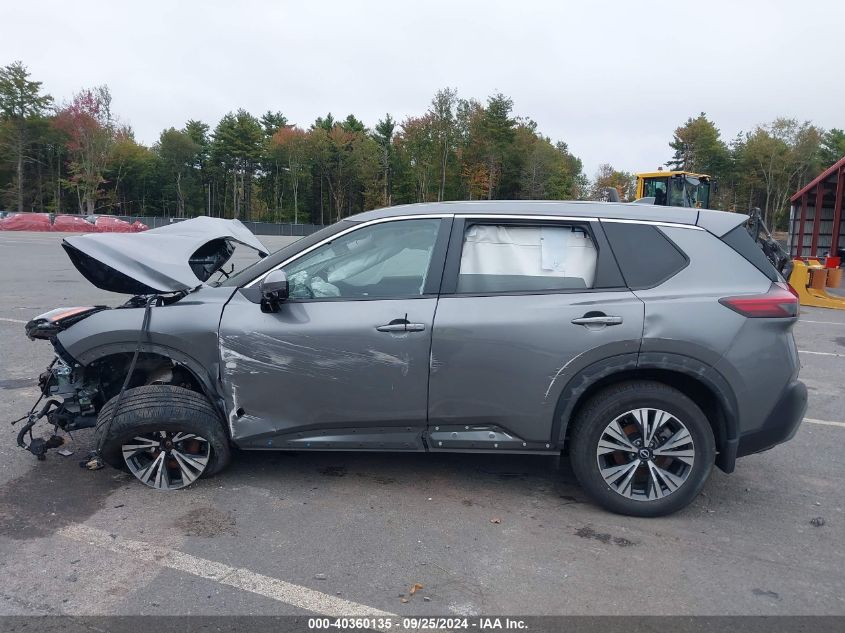 2023 Nissan Rogue Sv Intelligent Awd VIN: JN8BT3BB1PW183338 Lot: 40360135