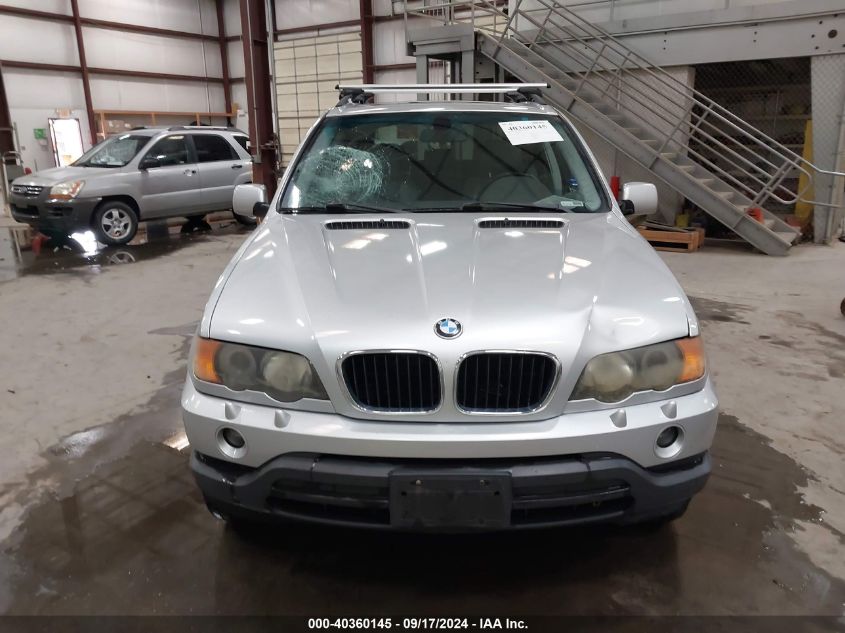 2001 BMW X5 3.0 VIN: WBAFA53571LM89229 Lot: 40360145