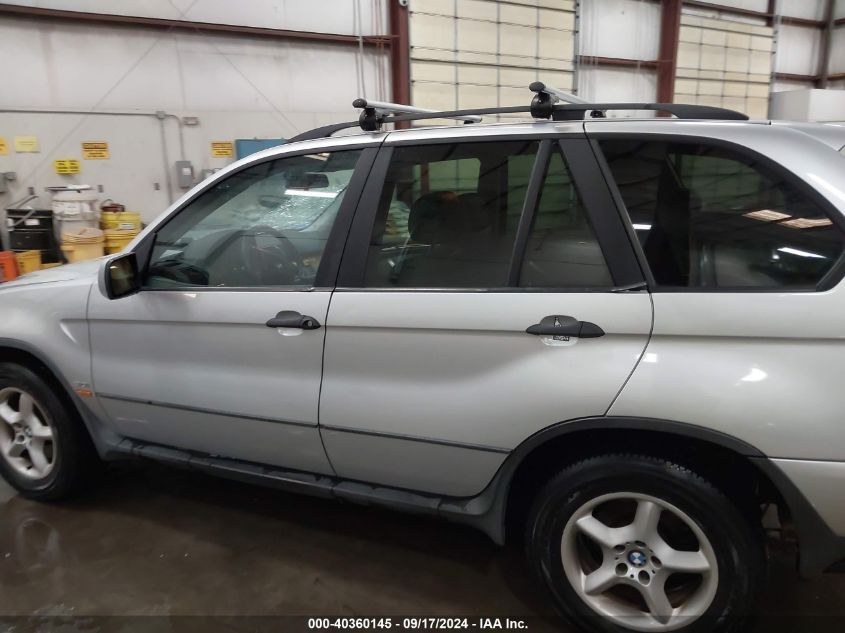 2001 BMW X5 3.0 VIN: WBAFA53571LM89229 Lot: 40360145