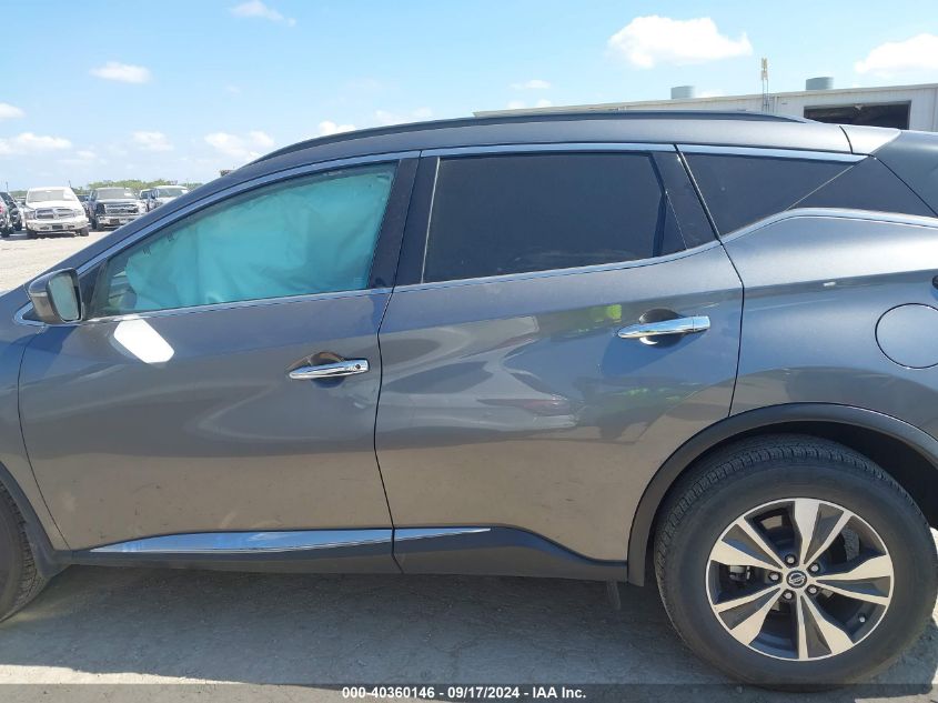 2021 Nissan Murano Sv Fwd VIN: 5N1AZ2BJ4MC129614 Lot: 40360146