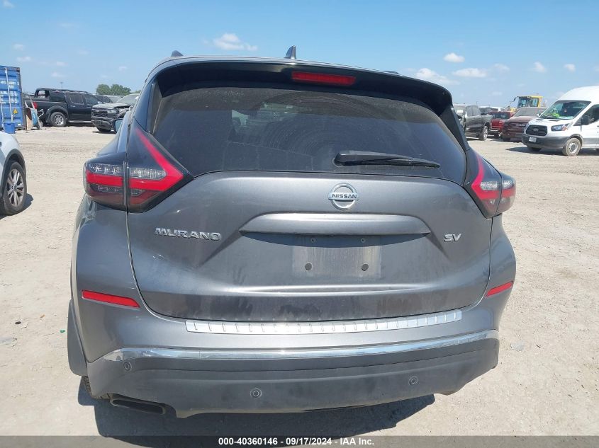 2021 Nissan Murano Sv Fwd VIN: 5N1AZ2BJ4MC129614 Lot: 40360146