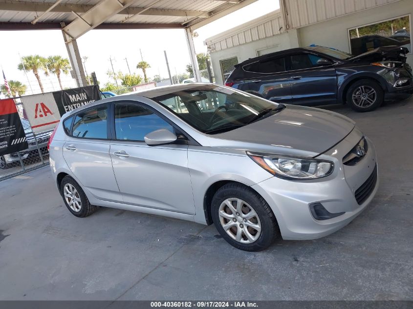 2013 Hyundai Accent Gs VIN: KMHCT5AE1DU128513 Lot: 40360182