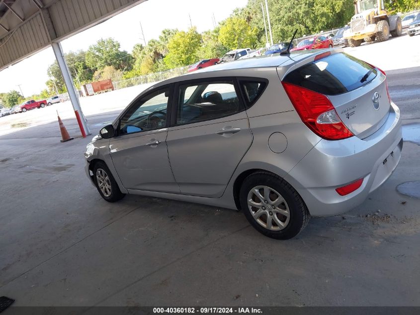 2013 Hyundai Accent Gs VIN: KMHCT5AE1DU128513 Lot: 40360182