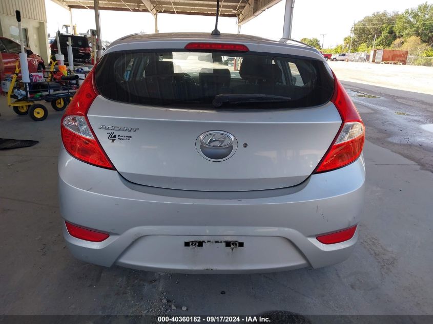 2013 Hyundai Accent Gs VIN: KMHCT5AE1DU128513 Lot: 40360182