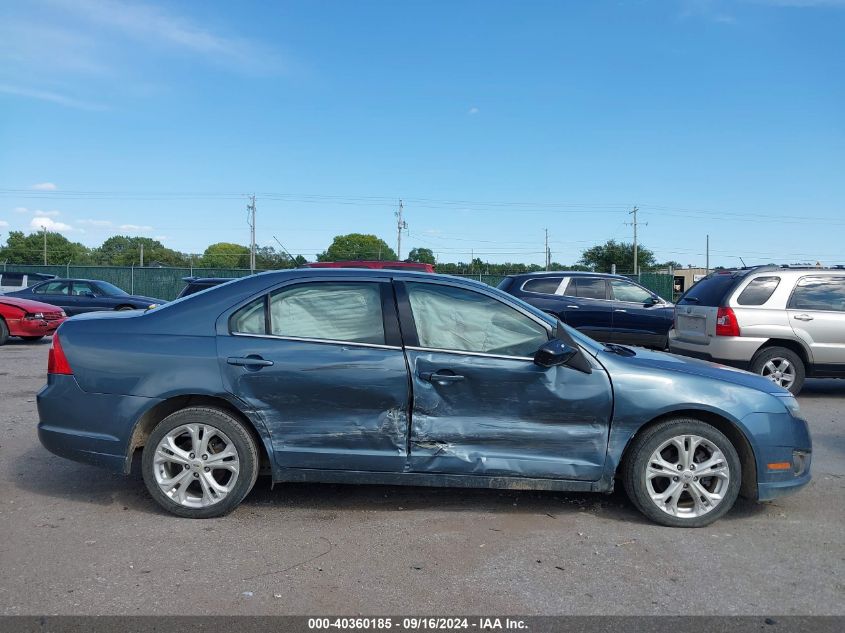 2012 Ford Fusion Se VIN: 3FAHP0HA4CR131888 Lot: 40360185