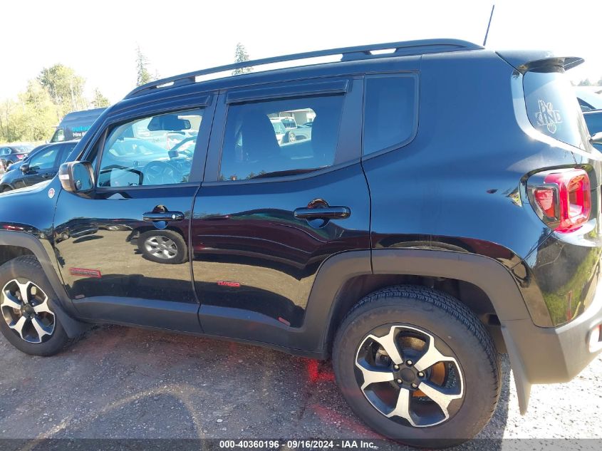 2020 Jeep Renegade Trailhawk 4X4 VIN: ZACNJBC14LPL08643 Lot: 40360196