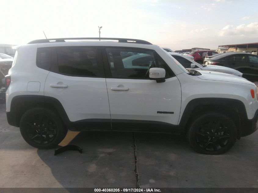 2018 Jeep Renegade Altitude 4X4 VIN: ZACCJBBH7JPH41444 Lot: 40360205