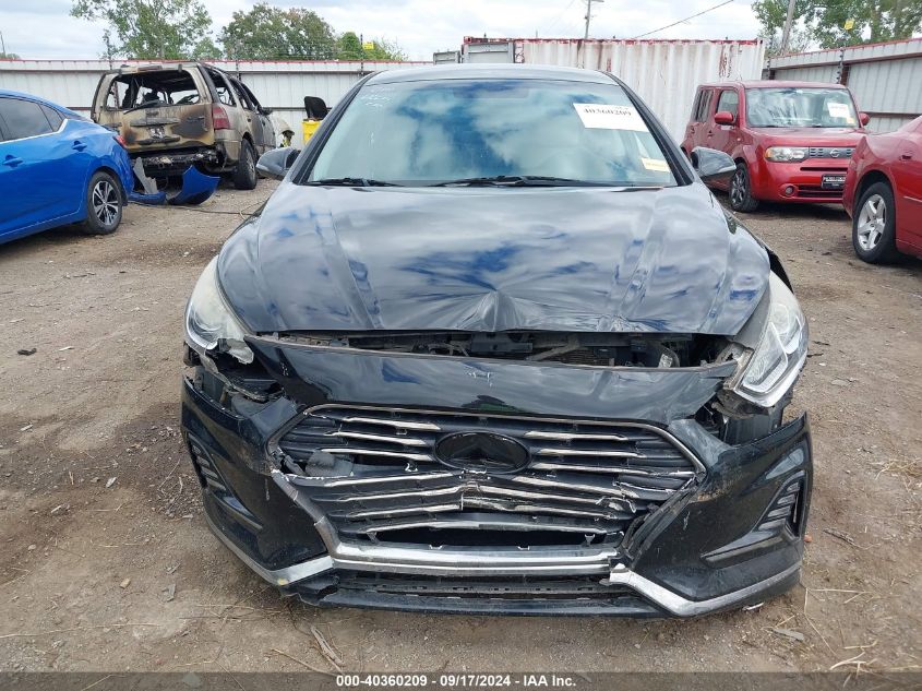 2018 Hyundai Sonata Sel VIN: 5NPE34AF7JH628360 Lot: 40360209