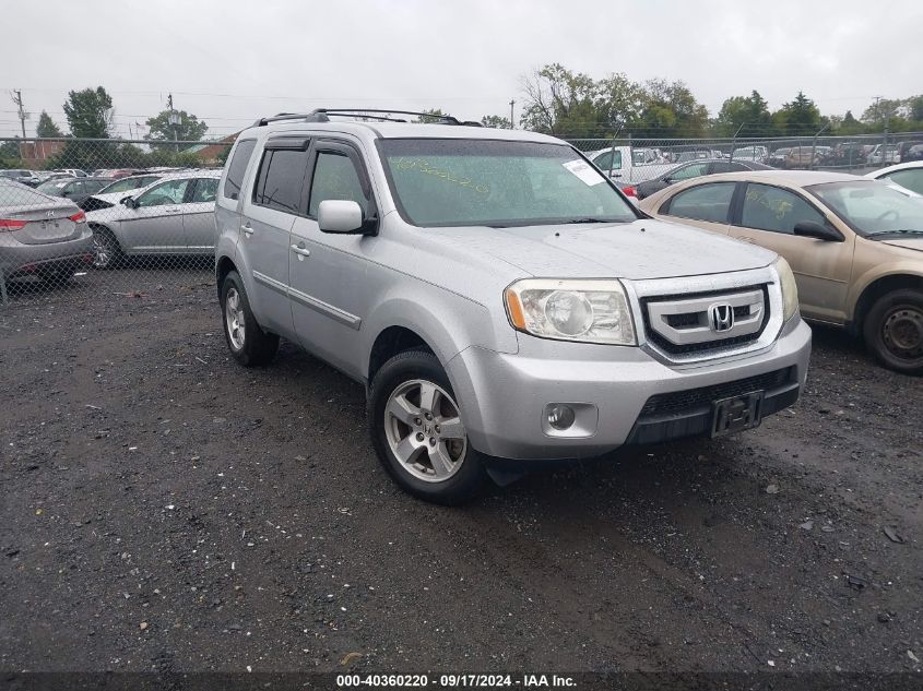 2011 Honda Pilot Ex VIN: 5FNYF4H45BB055922 Lot: 40360220