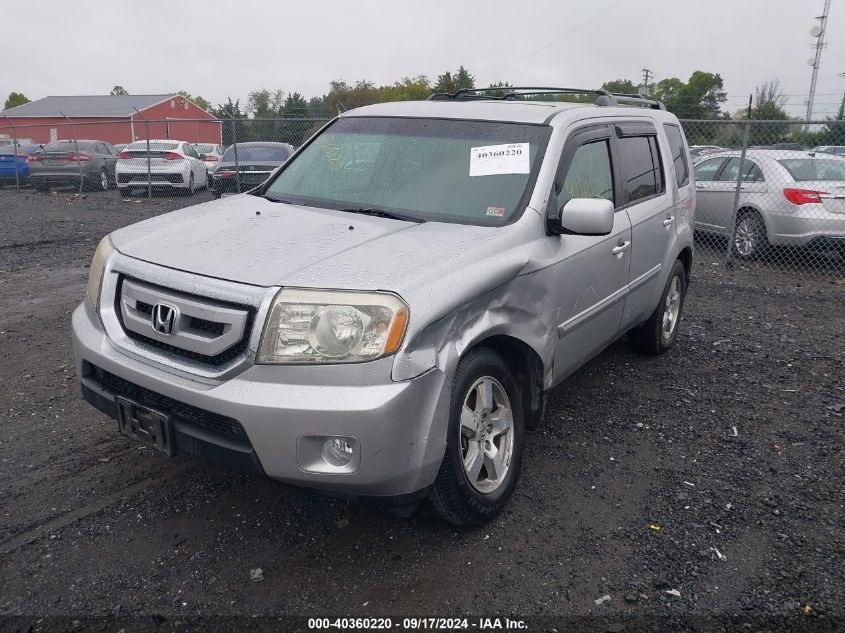 2011 Honda Pilot Ex VIN: 5FNYF4H45BB055922 Lot: 40360220