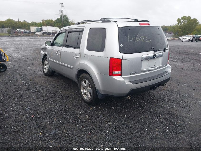 2011 Honda Pilot Ex VIN: 5FNYF4H45BB055922 Lot: 40360220